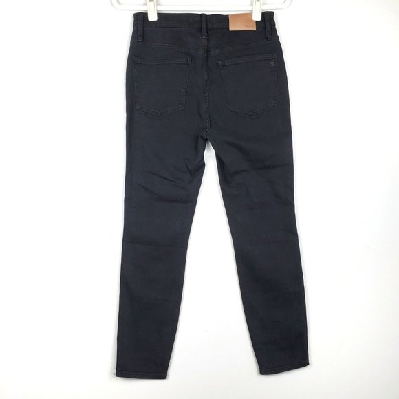 Madewell 10" High-Rise Skinny Jeans Johnny Wash - Picture 5 of 8